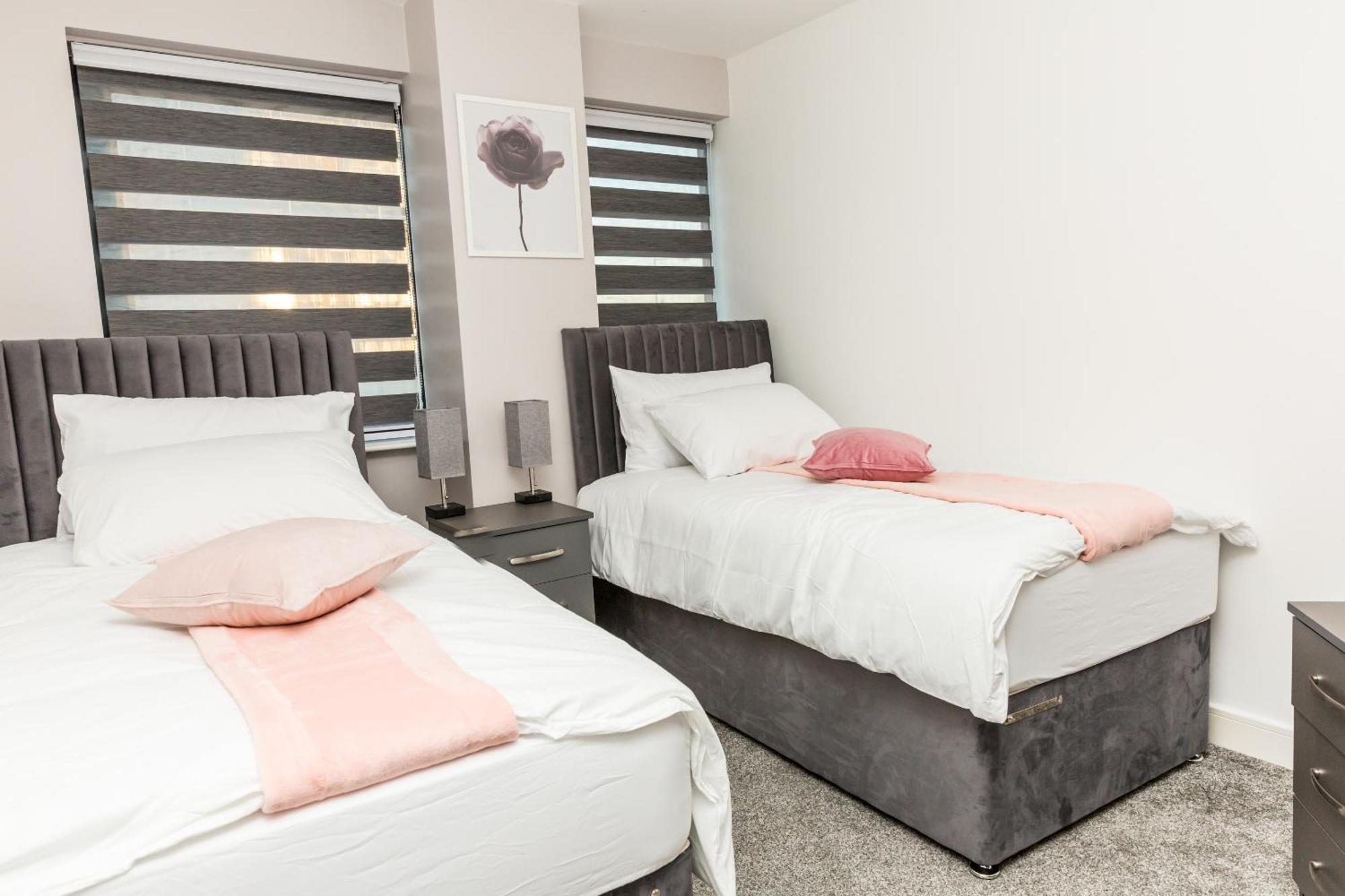 Sweet Stay, 2 Bed Apartment Birmingham Exterior foto