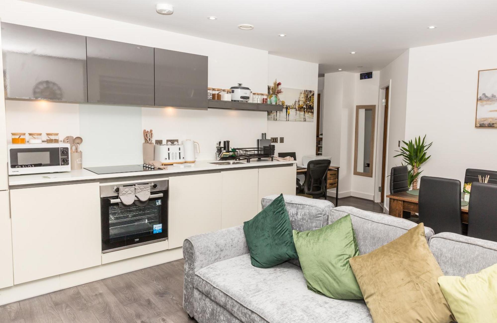 Sweet Stay, 2 Bed Apartment Birmingham Exterior foto