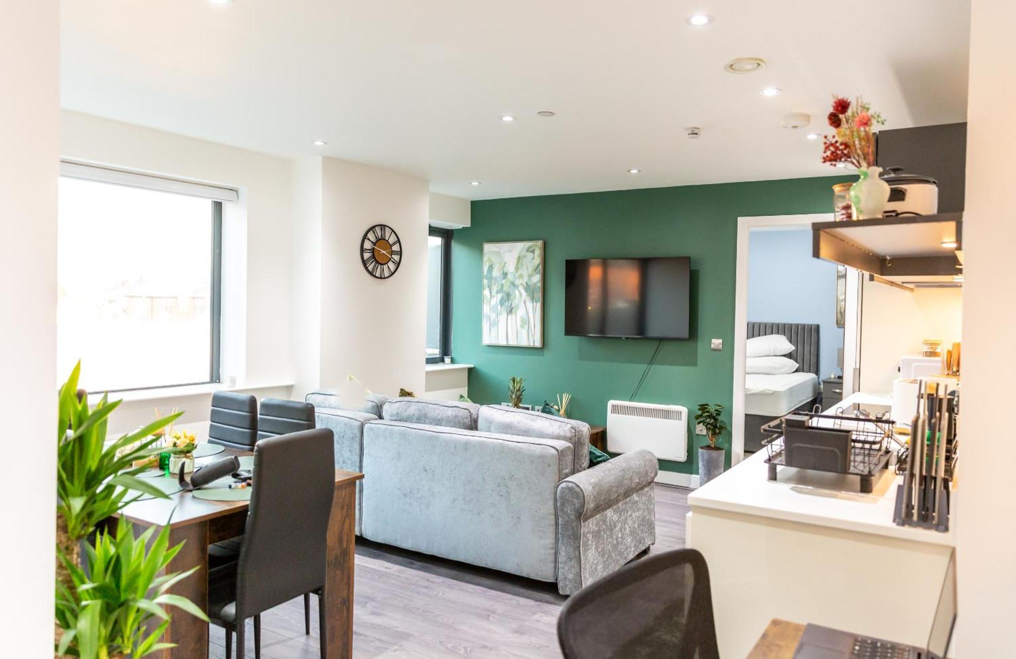 Sweet Stay, 2 Bed Apartment Birmingham Exterior foto